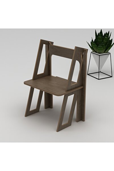 KUT TASARIM 4 adet Mutfak Sandalyesi, Yemek Masası Sandalyesi, Kontrplak