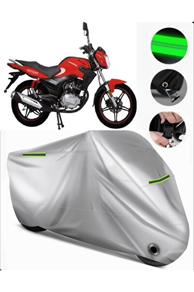 MotoEN غطاء خلفي متوافق مع Ramzey QM 250 مصنوع من القماش المشمع الفاخر للدراج...