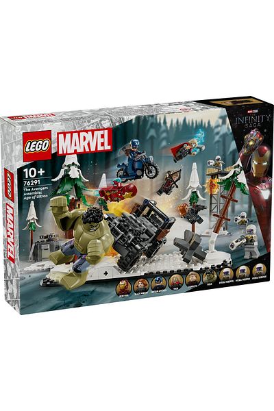 LEGO Set LEGO Marvel Super Heroes - Razbunatorii reuniti: Sub semnul lui Ultron (76291)