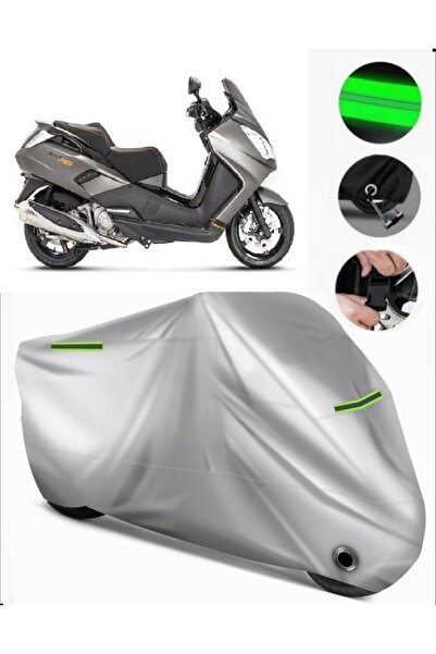 MotoEN Peugeot Satelis 250 Compatible Motorcycle Tarpaulin Premium (Lock Comp...