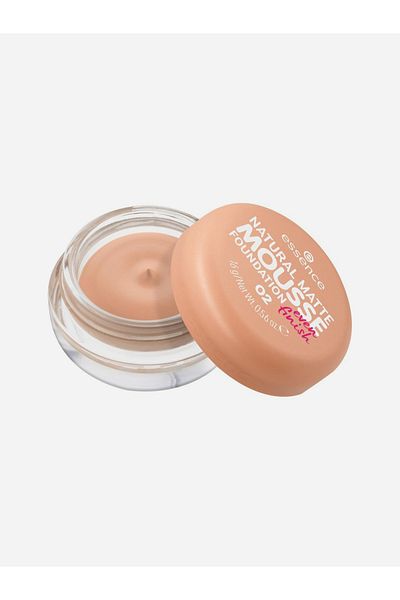 Essence Natural Matte Mousse Foundation 02