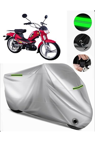 MotoEN Yamaha Galaxy Rear Bag Compatible Motorcycle Tarpaulin Premium (Lock C...