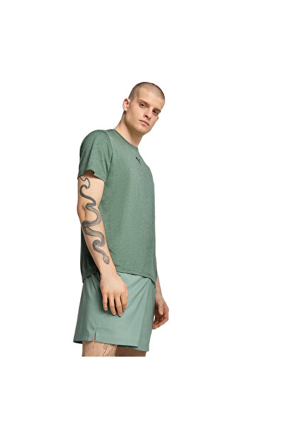Puma Tricou de antrenament verde pentru bărbați Essentials 52592030