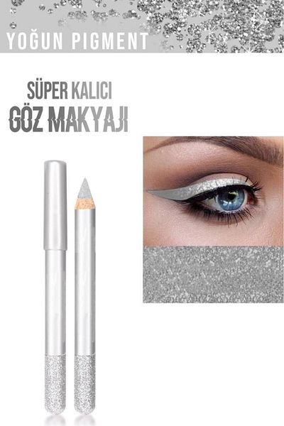 MUJGAN 8 Pack Colorful Thick Glitter Pen Eyeliner