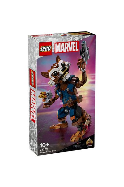 LEGO Set LEGO Marvel Super Heroes - Rocket si Bebelusul Groot (76282)