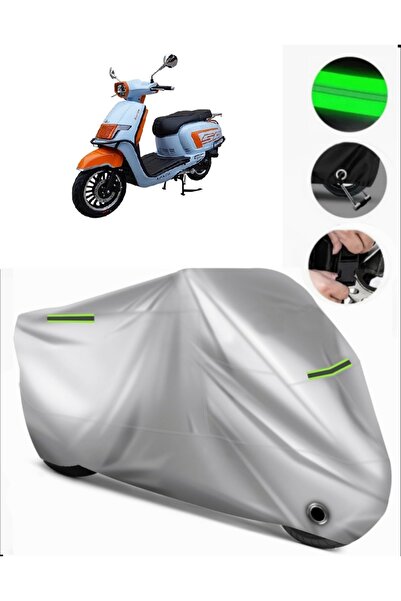 MotoEN Apachi Nova 125 Compatible Motorcycle Tarpaulin Premium (Lock Compatib...