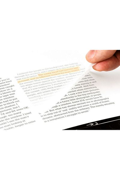Post-it ® Printed Notes 600-TRSPT, 2-7/8 in x 2-7/8 in (73 mm x 73 mm)
