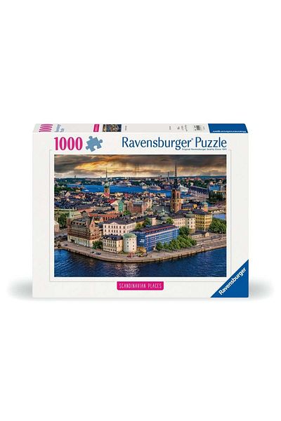 RAVENSBURGER - Puzzle Stockholm Suedia 1000 pieces design nou