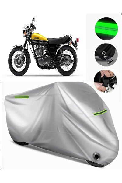 MotoEN غطاء خلفي متوافق مع Yamaha SR 500 من القماش المشمع الفاخر للدراجات الن...