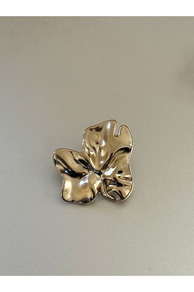aensia Gold Zra Model Zafiri 3.43 cm Enforcement, Metal Coat Jacket Knot - 1 Pcs