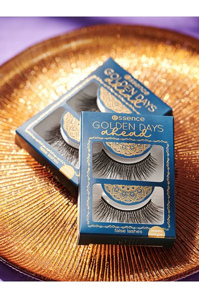Essence Golden Days Ahead False Eye Lashes, 01