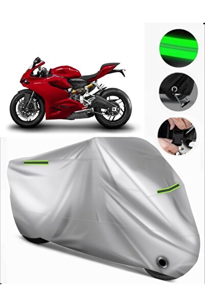 MotoEN Ducati Panigale 899 Rear Bag Compatible Premium Motorcycle Tarpaulin (...