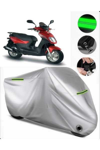 MotoEN قماش القنب الممتاز المتوافق مع Sym Symply 125 للدراجات النارية (متوافق...