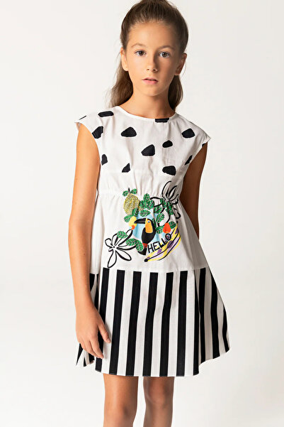 SheShe DSL431 Tropik Yaz Elbisesi