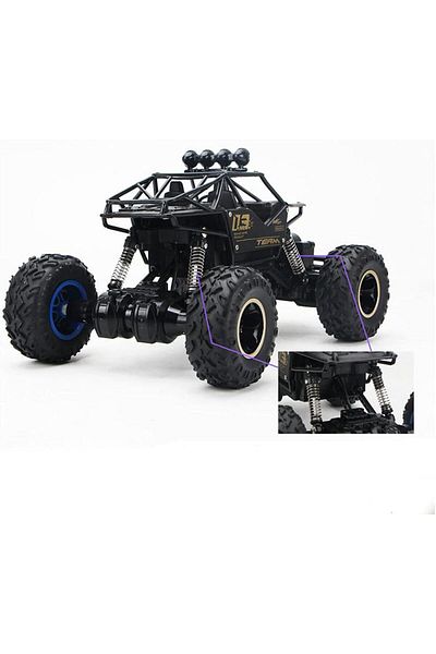COOYA Off-Road Remote Control Toy Car, RC 1:16 Super Large Alloy Climbing Mountain 2.4G Die-cast
