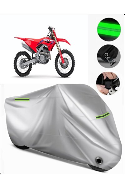 MotoEN غطاء دراجة نارية متوافق مع Honda CRF 250 R Premium (متوافق مع القفل) -...
