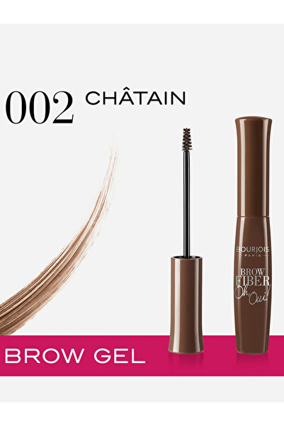 Bourjois Brow Fiber Oh Oui! Gel Mascara 02 Chatain. 6.8 ml