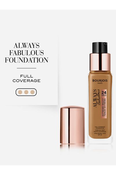 Bourjois Always Fabulous 24H Extreme Resist Foundation - 520 Caramel