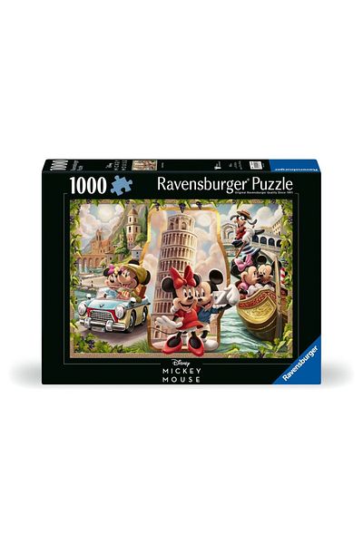 RAVENSBURGER - Puzzle Mickey si Minnie in vacanta 1000 piese design nou