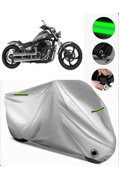 MotoEN Yamaha Xvs 1300 a Compatible Motorcycle Tarpaulin Premium (Lock Compat...