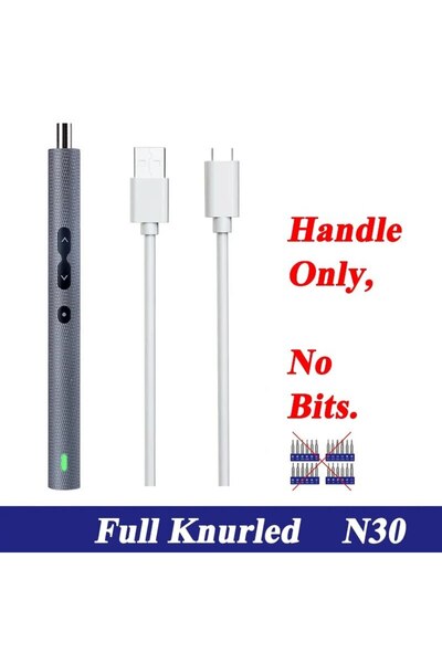 Choice12 مفك براغي كهربائي دقيق جديد ومطور N30 كامل الحواف 2023 بمقبض قلم قاب...