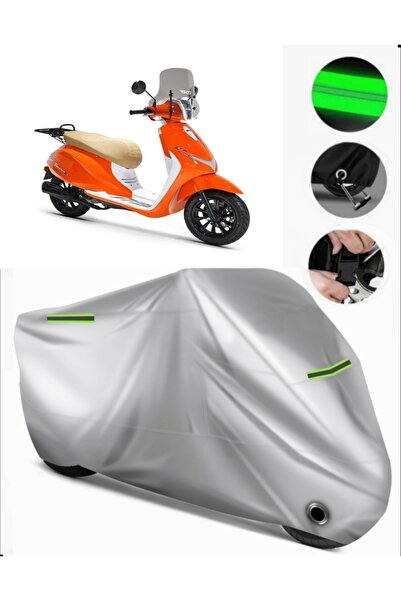 MotoEN Rks Premium (Lock Compatible) 125 Compatible Motorcycle Tarpaulin Prem...