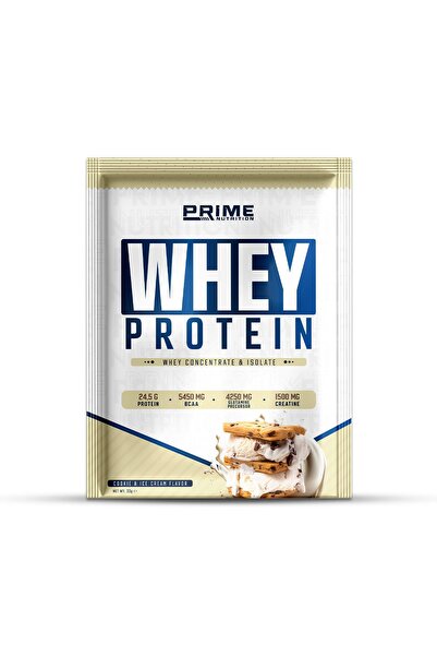 Prime Nutrition Whey Protein 33 gram (1 SAŞE) Cookie & Ice Cream