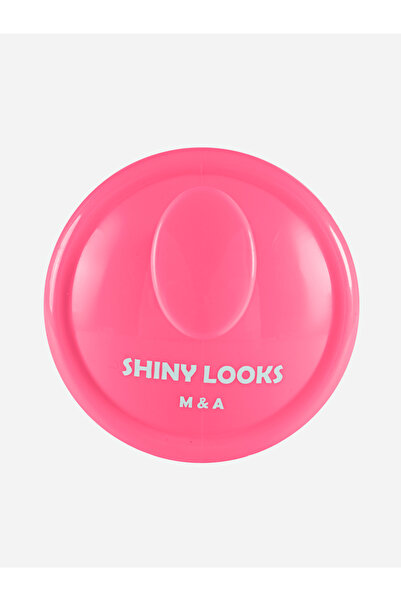 SHINY LOOKS فرشاة شامبو فروة الرأس باللون الوردي