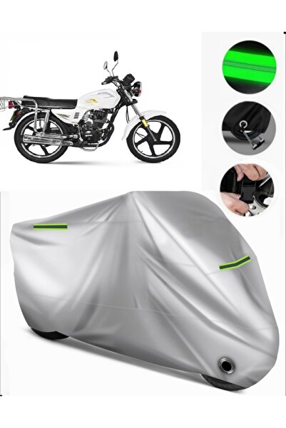 MotoEN Yuki YK125-15 حقيبة خلفية متوافقة مع القماش المشمع الممتاز للدراجات ال...
