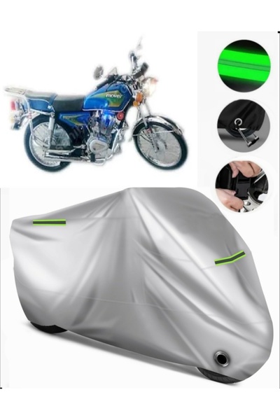 MotoEN Hyundai Mover 125 Compatible Motorcycle Tarpaulin Premium (Lock Compat...
