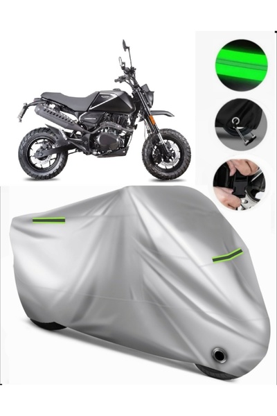 MotoEN قماش القنب الممتاز للدراجات النارية المتوافق مع Brixton Crossfire 125 ...