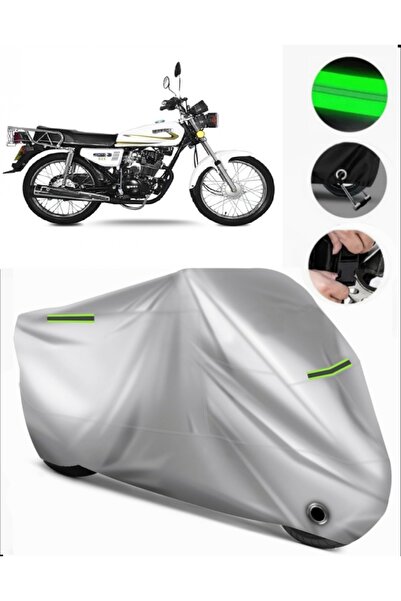 MotoEN Yuki Yk125 Rex Compatible Motorcycle Tarpaulin Premium (Lock Compatibl...