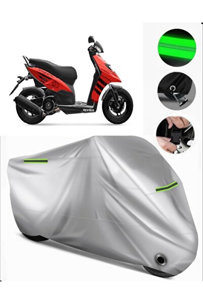 MotoEN غطاء دراجة نارية متوافق مع Aprilia SR 150 Premium (متوافق مع القفل) - ...