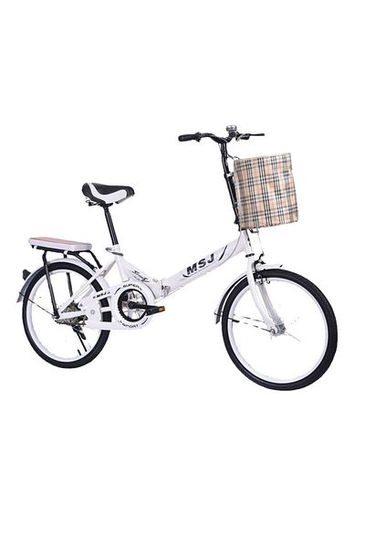 ETG 20inch Foldable Mountain Bike High-Carbon Steel Frame Shock Absorber, Lightweight Portable Bike