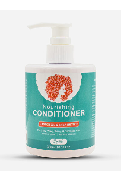Curllife بلسم مغذي للشعر المجعد والمتموج، 300 مل