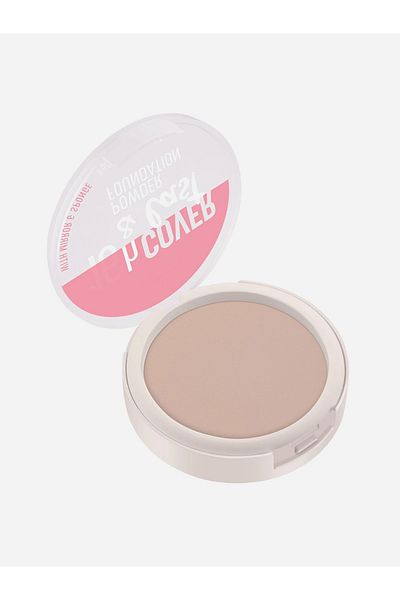 Essence 16H Cover and Last Powder Foundation 02 Champagne, 8g