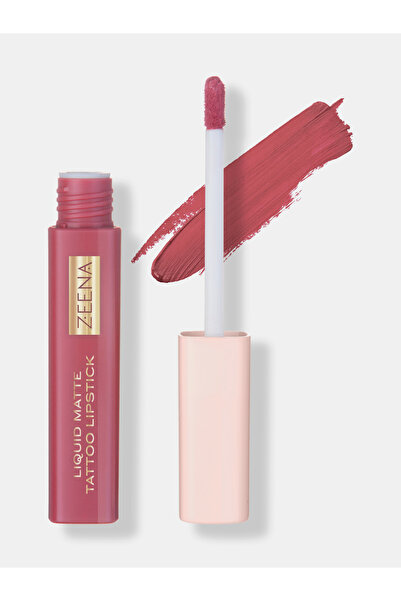 ZEENA أحمر شفاه سائل غير لامع 040