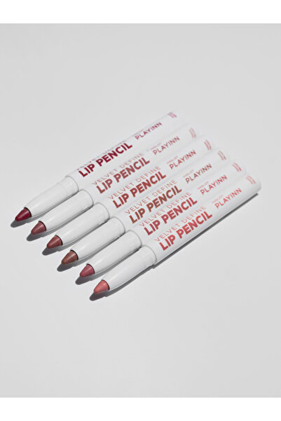 INGLOT PLAYINN Velvet Define Lip Pencil, Muted Berry 66