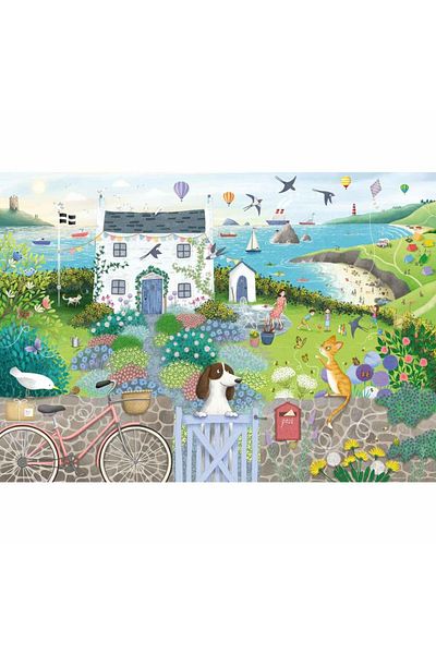 RAVENSBURGER - Coastal cottage puzzle 1000 pieces