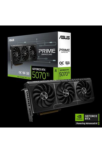 ASUS Prime Geforce Rtx 5070 Ti 16Gb Gddr7 256Bit Hdmi/Dp Graphics Card