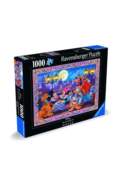 RAVENSBURGER - Puzzle Mickey si Minnie la cina 1000 piese design nou