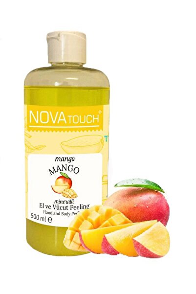 Nova Touch Keratin El ve Vücut Bakım Tuz Peeling Mango 500 ML