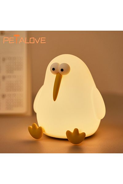 Choice Kiwibird Night Light Cute Animal Panda Rabbit Duck Lovely Silicone Lamp Cloud Star Christmas Gift fo