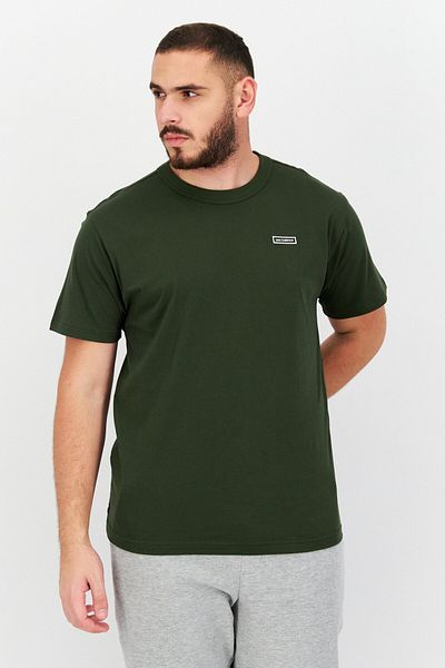 New Balance Men Sportswear Fit Training Short Sleeve T-Shirt, Olive
