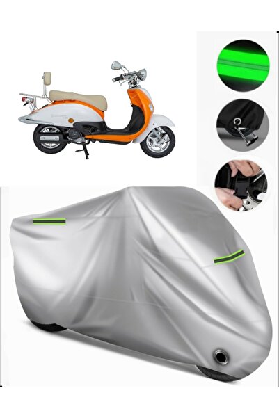 MotoEN Mondial 50 Znu Compatible Motorcycle Tarpaulin Premium (Lock Compatibl...