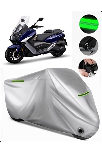 MotoEN قماش القنب للدراجات النارية المتوافق مع Sym Maxi 400i ABS Premium (متو...