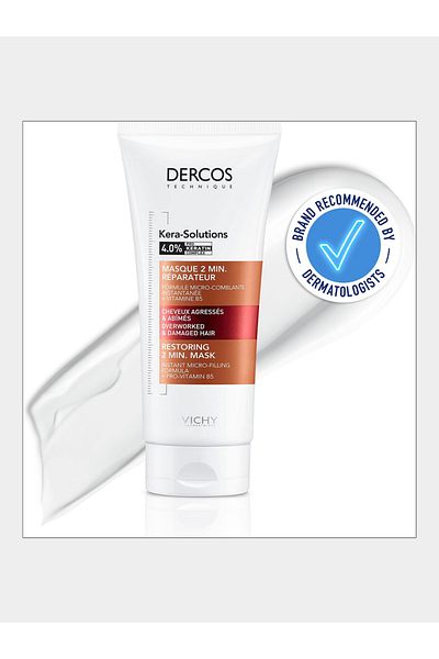Vichy Kera Solutions Restoring 2 Minute Conditioning Mask, 200ml