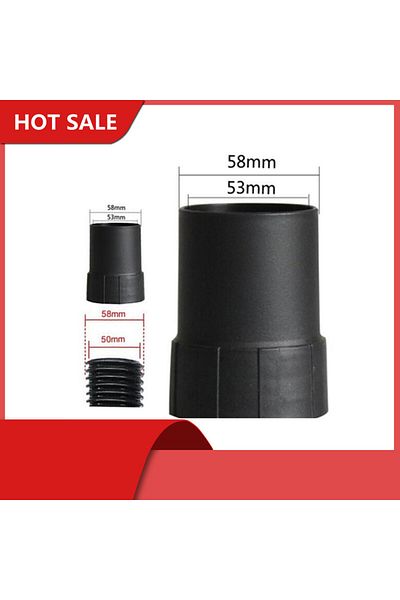 Choice 1PCS 1P Industrial Vacuum cleaner host connector 53/58mm,Connect hose adapter and host For Thread ho