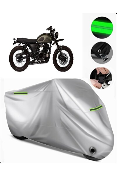 MotoEN Mutt Sabbath 125 متوافق مع القماش المشمع للدراجات النارية Premium (متو...