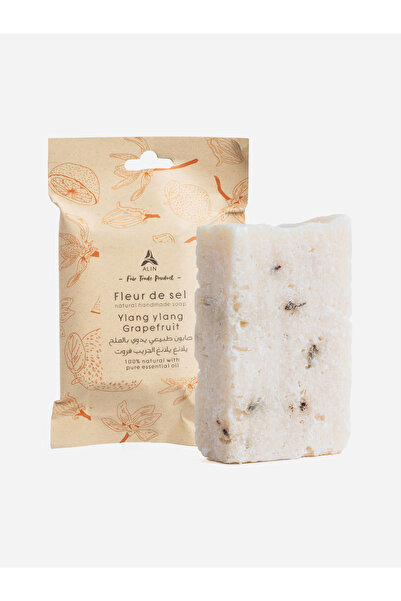 Soap-n-Scent صابون يدوي الصنع برائحة زهرة اليلانغ يلانغ والجريب فروت، 100 جرام